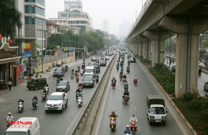 Cận cảnh đường Lê Văn Lương và đường Nguyễn Trãi, nơi chuẩn bị thí điểm cấm xe máy