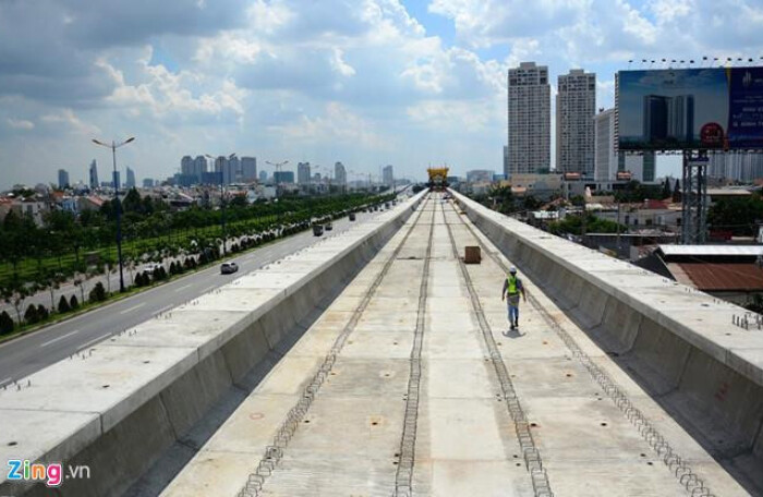 Metro số 1 sẽ cơ bản hoàn thành năm 2020, chở khách 2021