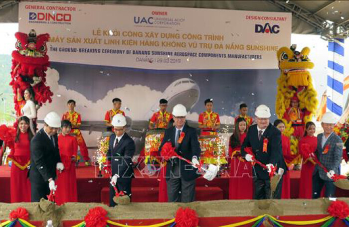 Chính thức khởi công nhà máy sản xuất linh kiện máy bay 170 triệu USD tại Đà Nẵng