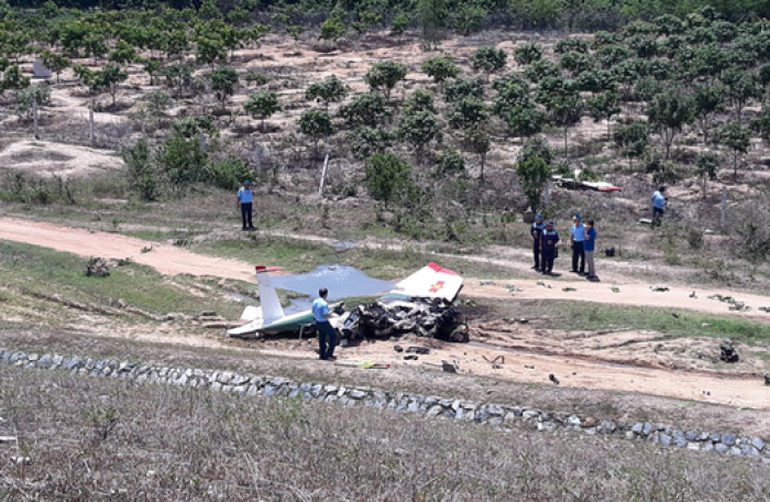 Rơi máy bay quân sự ở Khánh Hòa, 2 phi công tử nạn