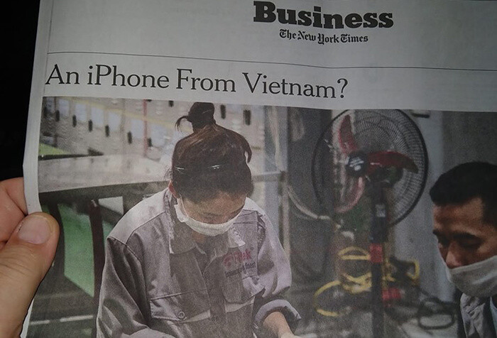 iPhone thế hệ tiếp theo có thể được sản xuất tại Việt Nam?