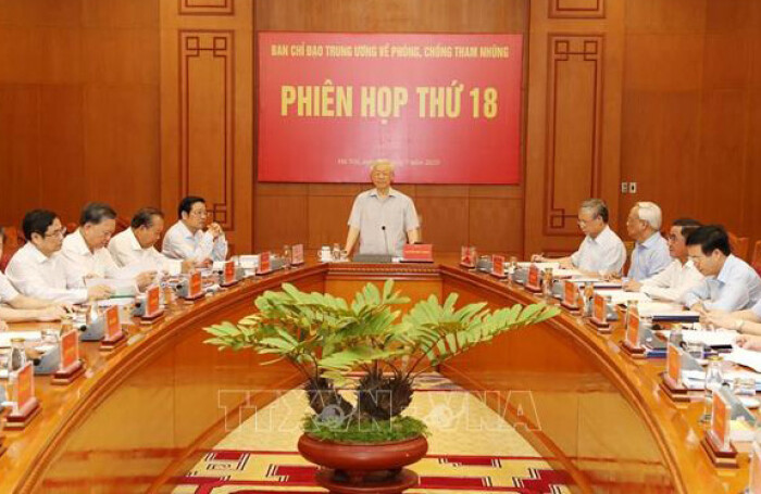 Tổng Bí thư Nguyễn Phú Trọng nói về chống tham nhũng: 'Sắp tới còn làm mạnh hơn nữa'