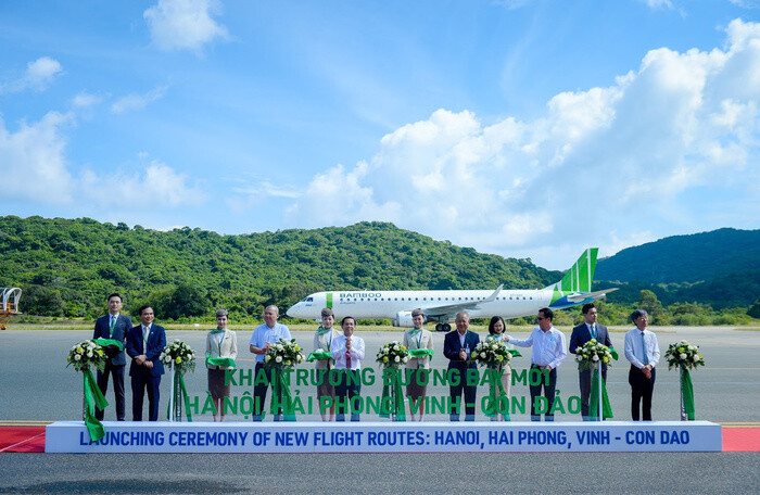 Bamboo Airways đồng loạt mở 3 đường bay thẳng tới Côn Đảo