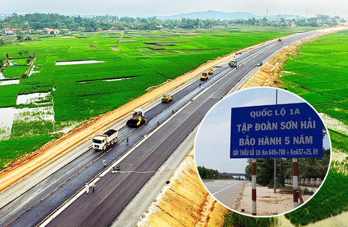 Tập đoàn Sơn Hải cam kết bảo hành 10 năm các tuyến cao tốc do mình thực hiện