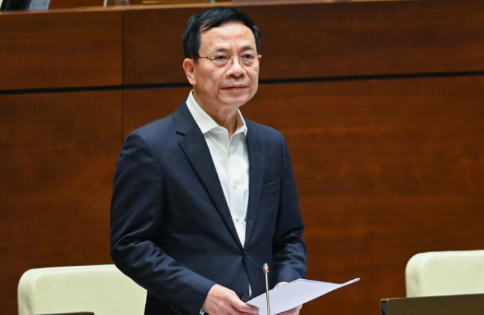 Bộ trưởng Nguyễn Mạnh Hùng: 'Dạ dày của báo chí đang được thị trường nuôi tới 77%'