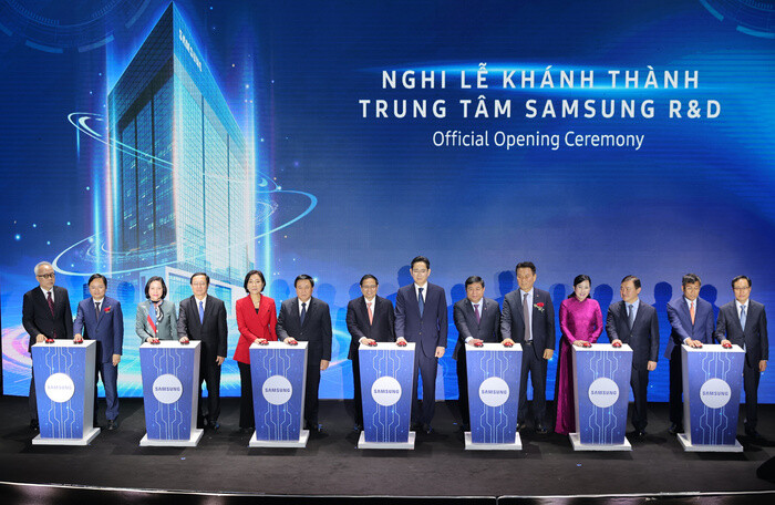 Samsung khánh thành trung tâm R&D 220 triệu USD tại Việt Nam