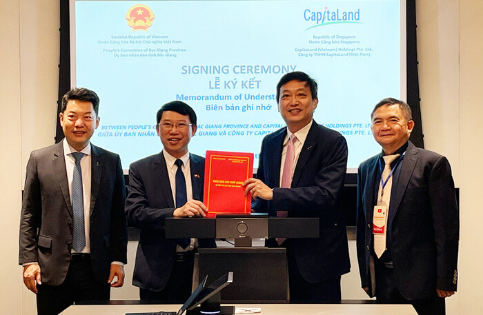 CapitaLand sẽ làm dự án 1 tỷ USD, rộng 400ha tại Bắc Giang