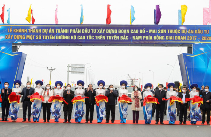 Khánh thành tuyến cao tốc Cao Bồ - Mai Sơn 1.607 tỷ đồng