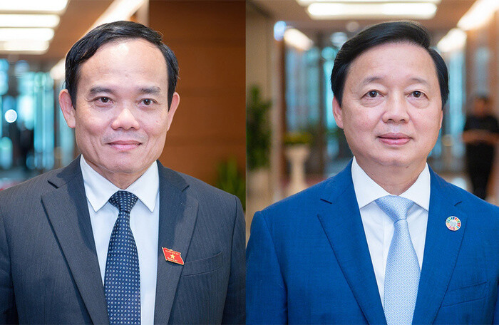 Chân dung Phó thủ tướng Trần Hồng Hà và Phó thủ tướng Trần Lưu Quang