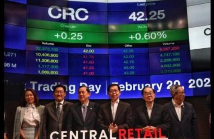 Đại gia Central Retail khởi động đợt IPO lớn nhất lịch sử Thái Lan