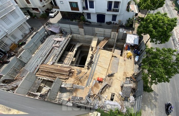Xôn xao nhà ở riêng lẻ ở Hà Nội được cấp phép đến 4 tầng hầm