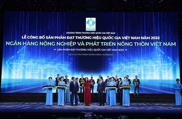 Agribank đạt danh hiệu Thương hiệu Quốc gia Việt Nam năm 2022