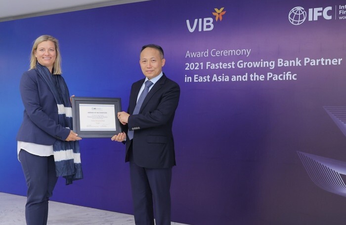 VIB nhận giải thưởng về tài trợ thương mại khu vực Đông Á và Thái Bình Dương từ IFC