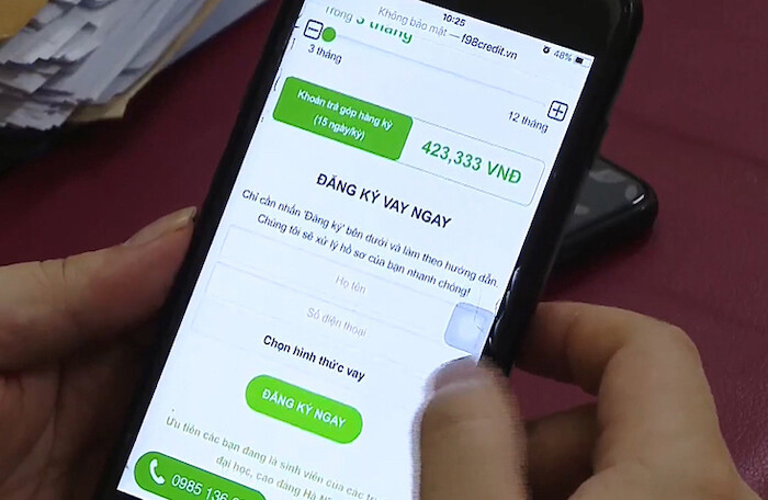 Bị ‘khủng bố’ đòi nợ bằng điện thoại dù không vay mượn, bảo lãnh, quen biết người vay tiền qua app