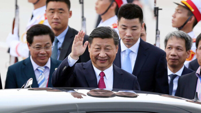 Hình ảnh Chủ tịch Trung Quốc Tập Cận Bình tại Hà Nội