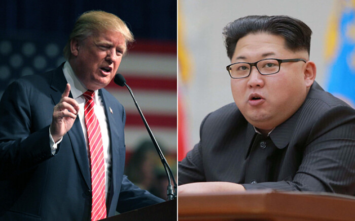 Tổng thống Trump tới Nhật Bản, ông Kim Jong Un dọa 'dìm xuống biển'