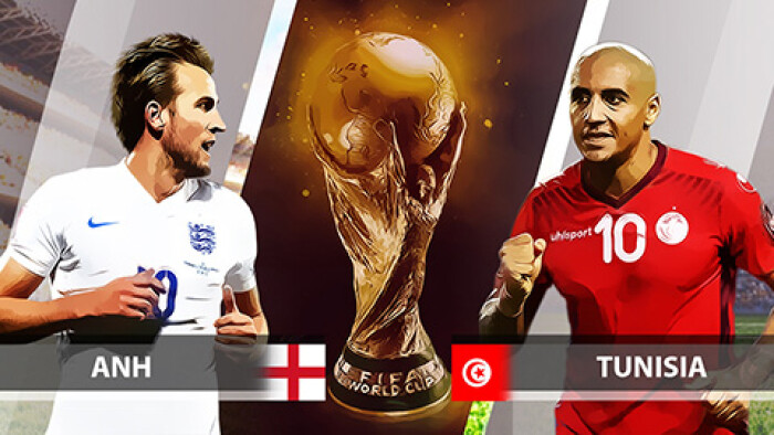 Tunisia gặp Anh: Xem trực tiếp trên VTV3, dự đoán kết quả trận đấu