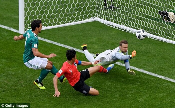 Kết quả tỷ số trận Hàn Quốc vs Đức: Thua sốc 0-2, Đức xách vali về nước