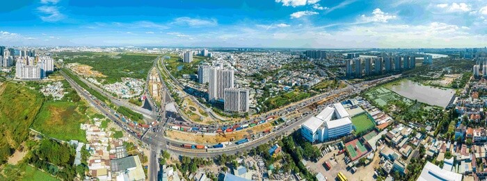 Toàn cảnh đại công trường An Phú: Nút giao thông 3 tầng, lớn nhất TP.HCM