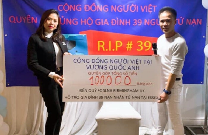 Vụ 39 người chết tại Anh: Người Việt tại Anh quyên góp 100.000 bảng hỗ trợ gia đình các nạn nhân