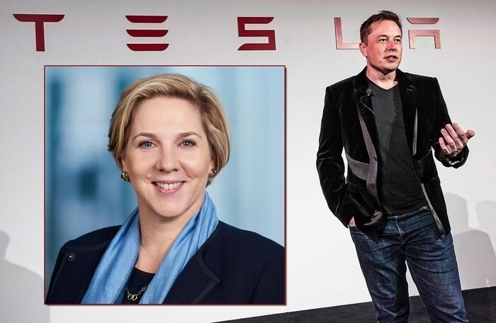 Nữ tướng Robyn Denholm thay Elon Musk làm chủ tịch Tesla