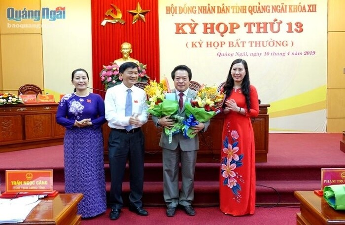 Ông Võ Phiên được bầu giữ chức Phó chủ tịch UBND tỉnh Quảng Ngãi