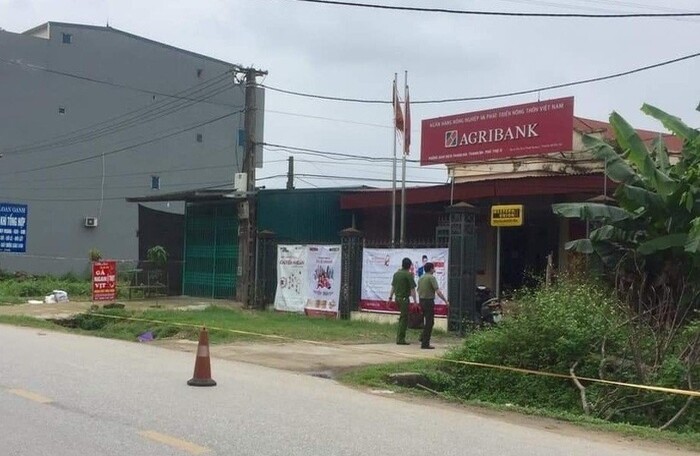 Agribank Phú Thọ bị cướp 500 triệu đồng