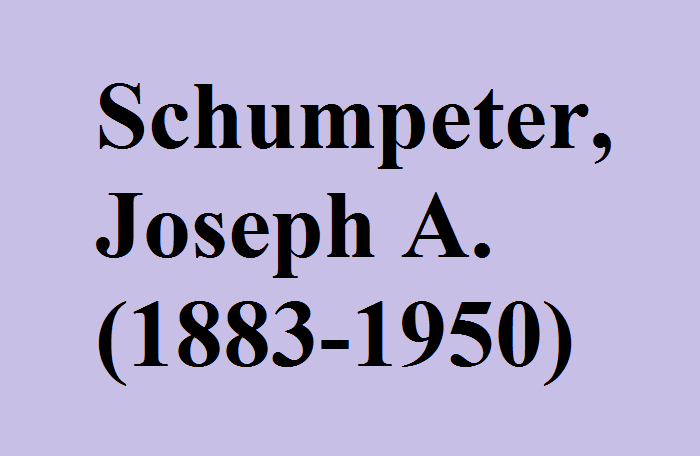 Joseph Schumpeter là ai?