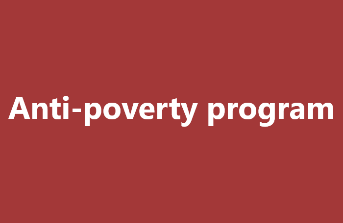 Chương trình xóa đói giảm nghèo là gì?
