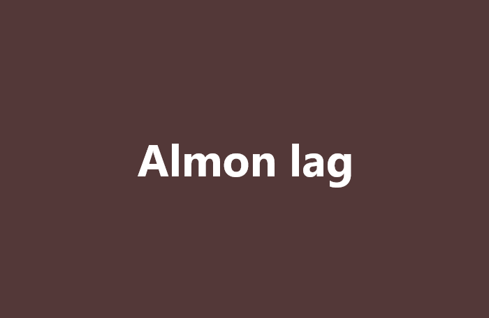 Độ trễ Almon là gì?