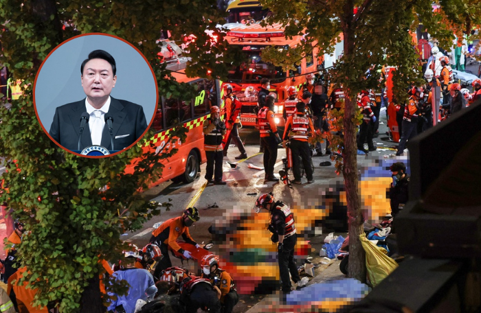 ‘Thảm hoạ’ Halloween tại phố ăn chơi bậc nhất Hàn Quốc: Hơn 200 người thương vong