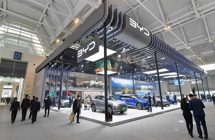 Nhà sản xuất xe điện Trung Quốc BYD ‘thách thức’ Land Rover và Mercedes-Benz
