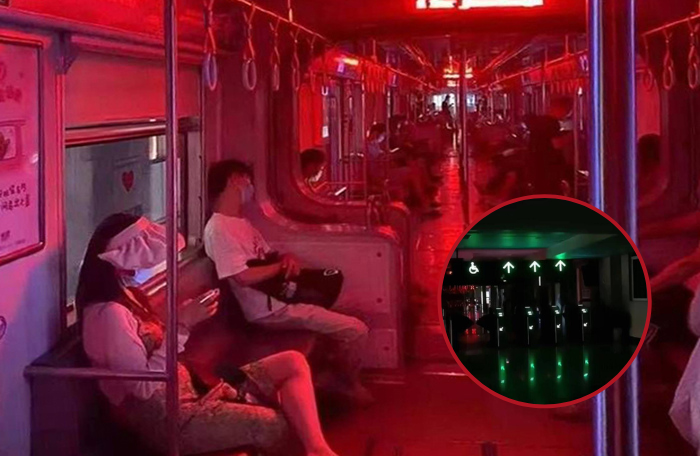 Thiếu điện do nắng nóng, tàu điện ngầm Trung Quốc 'hoá' bối cảnh phim kinh dị