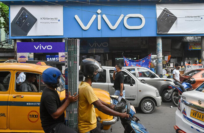 Ấn Độ bắt giữ lãnh đạo hãng smartphone Vivo của Trung Quốc do nghi ngờ rửa tiền