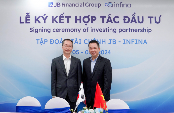 Tập đoàn tài chính Hàn Quốc mua cổ phần fintech Infina Việt Nam
