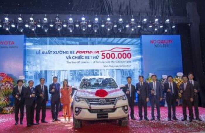 Toyota Việt Nam nộp ngân sách nhà nước tăng gần 80%