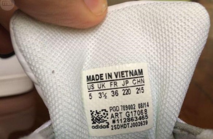 Hàng Trung Quốc nhập về Việt Nam đã ghi sẵn 'Made in Vietnam'