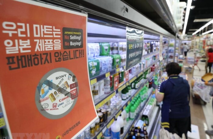 Người tiêu dùng Hàn Quốc đang 'quay lưng' với hàng Nhật
