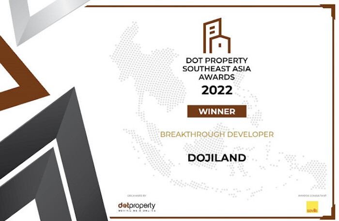 DOJILAND được vinh danh nhà phát triển BĐS đột phá Đông Nam Á năm 2022