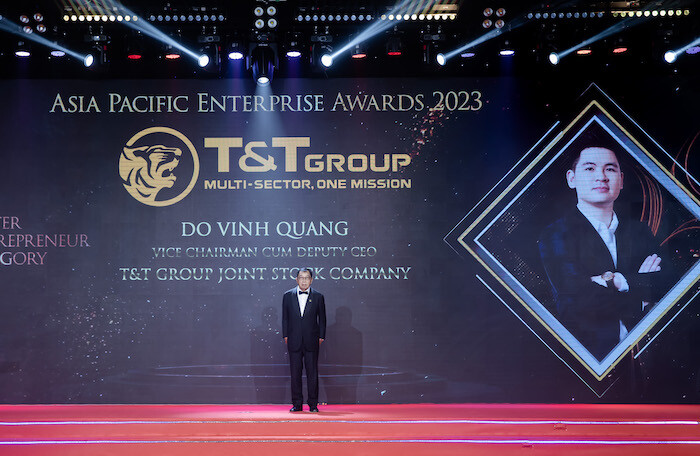 Phó chủ tịch T&T Group Đỗ Vinh Quang nhận giải ‘Doanh nhân xuất sắc châu Á 2023’