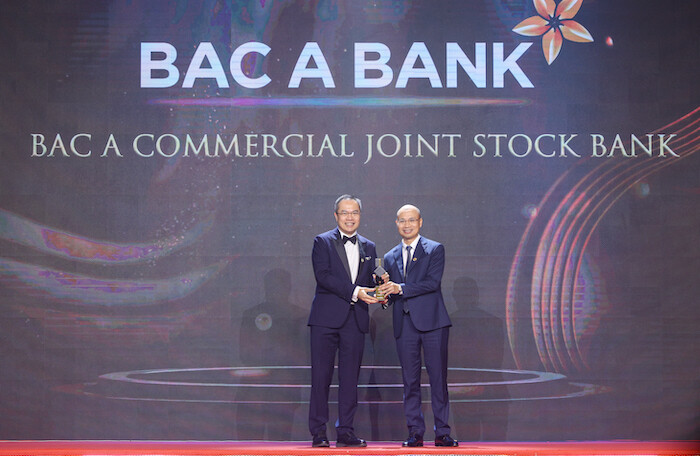 BAC A BANK nhận giải ‘Doanh nghiệp xuất sắc châu Á’