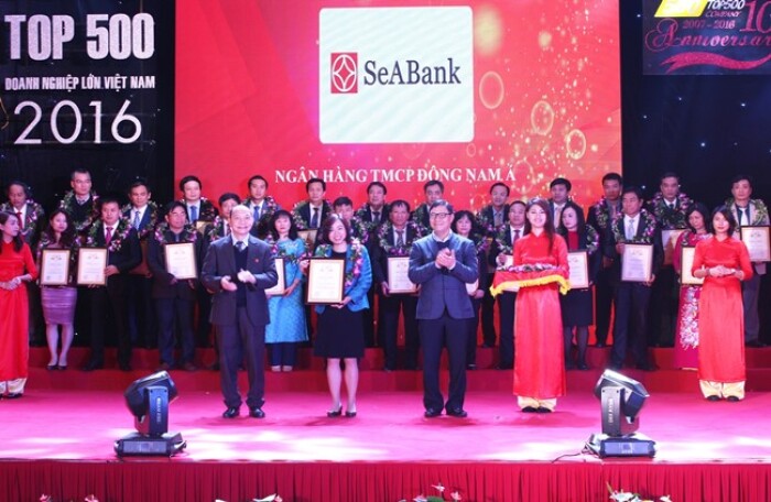 SeABank được xếp hạng trong 'Top 500 doanh nghiệp lớn Việt Nam – VNR500'