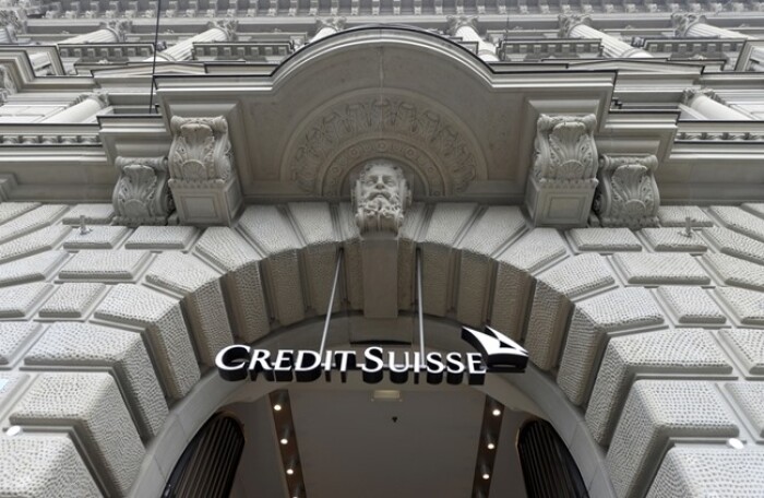 Credit Suisse lỗ ròng 2,4 tỷ franc trong năm 2016