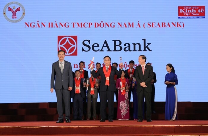 SeABank lần thứ 8 liên tiếp nhận giải thưởng ‘Thương hiệu mạnh Việt Nam’