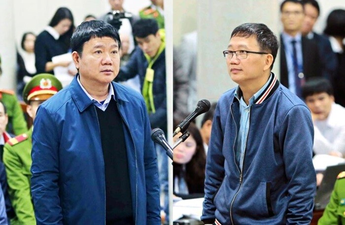 Tòa tuyên án ông Đinh La Thăng, Trịnh Xuân Thanh và 20 đồng phạm