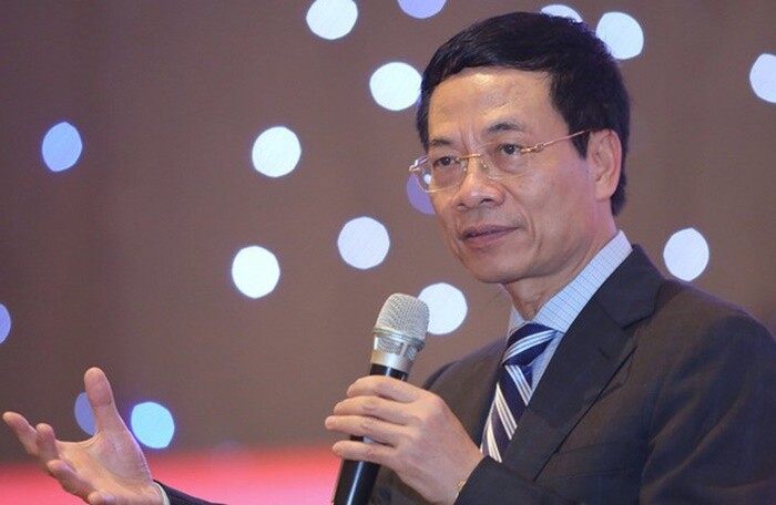 Bộ trưởng Nguyễn Mạnh Hùng: 'Ngành ngân hàng nên nhận về mình sứ mạng đi đầu về chuyển đổi số'