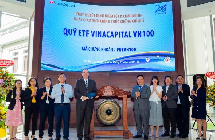 Quỹ ETF VinaCapital VN100 chính thức niêm yết trên sàn HoSE