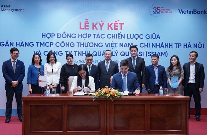 SSIAM hợp tác chiến lược với VietinBank Hà Nội, nhắm mảng hưu trí tự nguyện