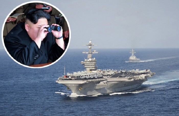 Mỹ bất ngờ điều tàu sân bay hạt nhân đến ‘sát sườn’ Triều Tiên
