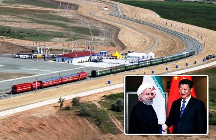Tàu hỏa Trung Quốc tới Iran, thách thức Mỹ